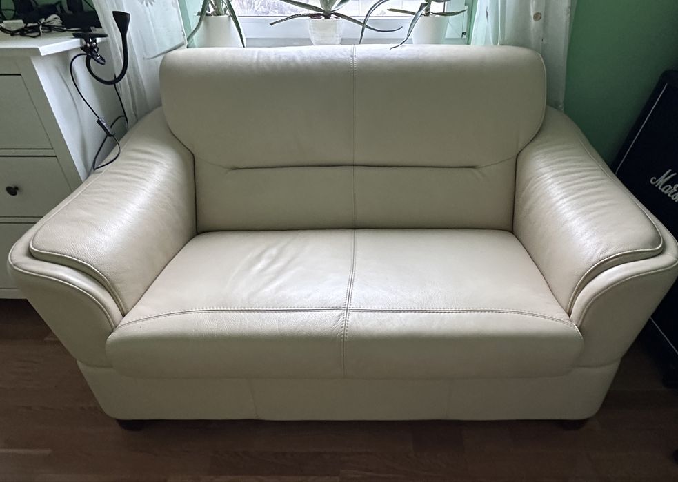 Komplet wypoczynkowy skórzany KLER