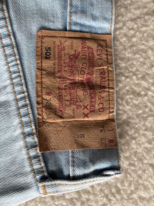 Spodnie jeansowe Levi Strauss 501 W 32 L 34