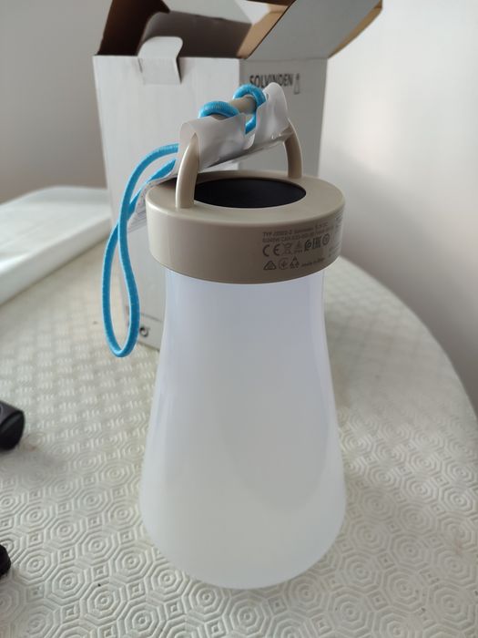 Candeeiro solar Ikea Solvinden (Novo, na caixa)