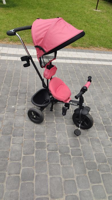 Rowerek trójkołowy baby Tiger wielofunkcyjny