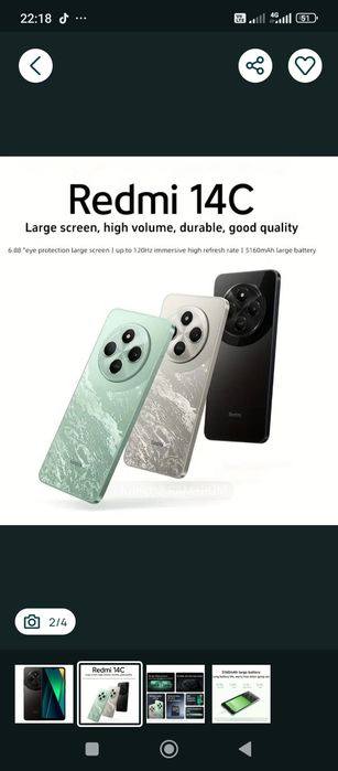 Android redmi 14 c