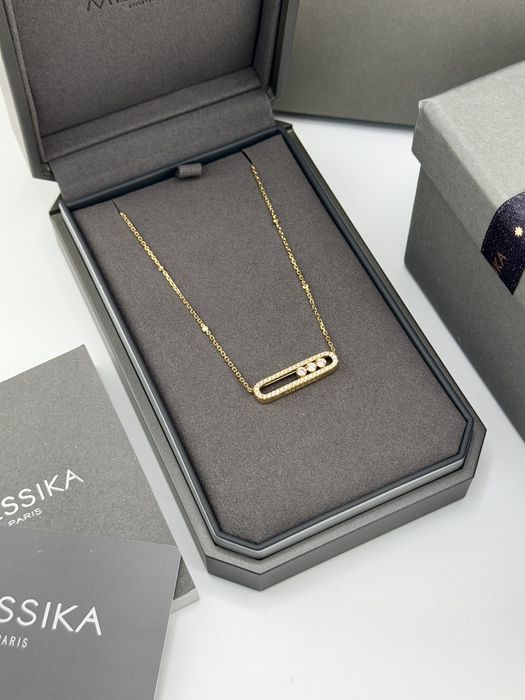 Колье Messika Move pavé hoop