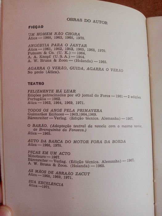 Sua Excelência Peça em dois actos- Luís Sttau Monteiro