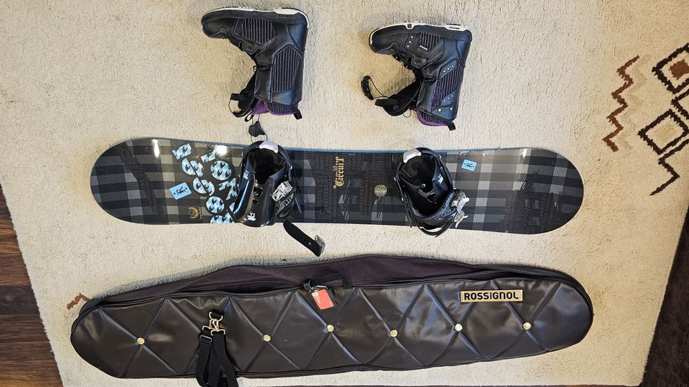 Deska Rossignol Buty Salomon 24 Torba Rossignol