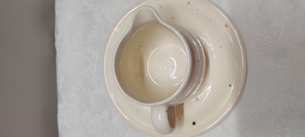 Mlecznik ze spodkiem Torgau ceramiczny