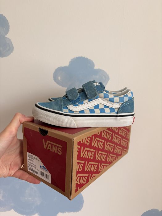 Vans Old skool tenisówki dziecięce szachownica checkerboard 29