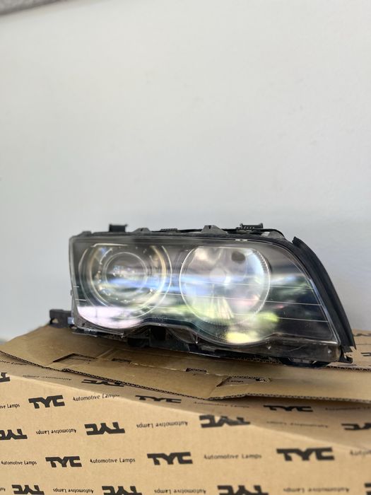 Kit Completo Xenon BMW E46 — Óticas Originais Bosch + Eletrónica