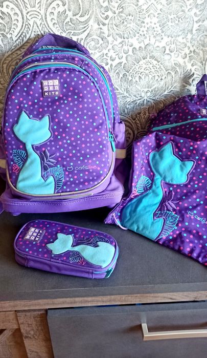 Kite комплект рюкзак пенал сумка для сменной обуви 1-4 класс