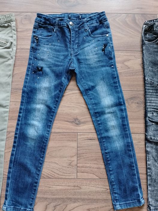 Spodnie zestaw 122/128