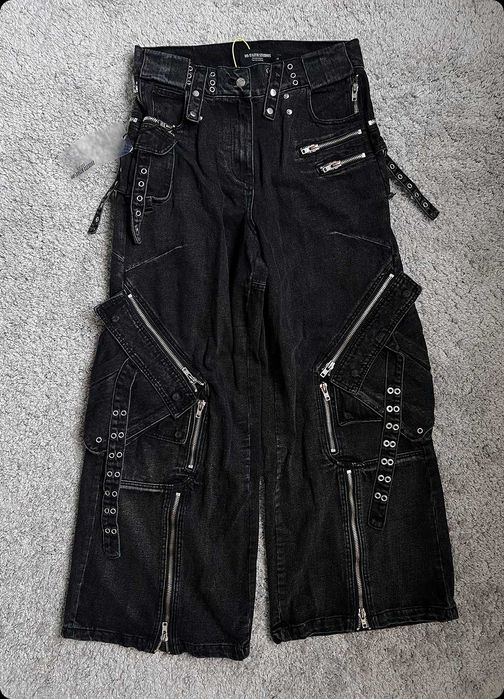 Штаны No Faith Studios Heavy Cargo Denim, opium