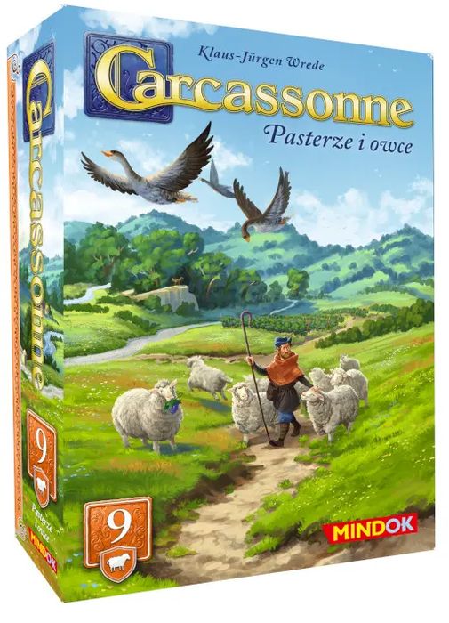 Carcassonne. Dodatek 9. Pasterze I Owce, Wersja Polska. Nowy Produkt