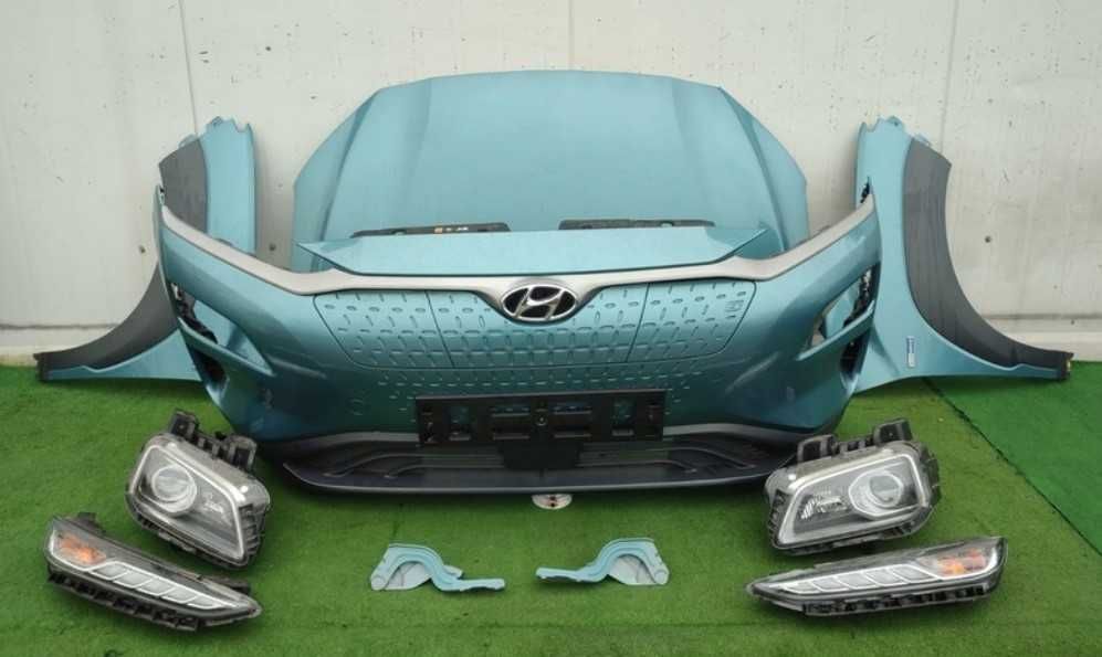 Hyundai Kona Кона elektro бампер перед задній, б/у запчастини розборка