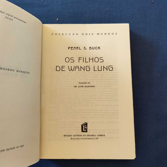 Pearl S. Buck - Os filhos d Wang Lung