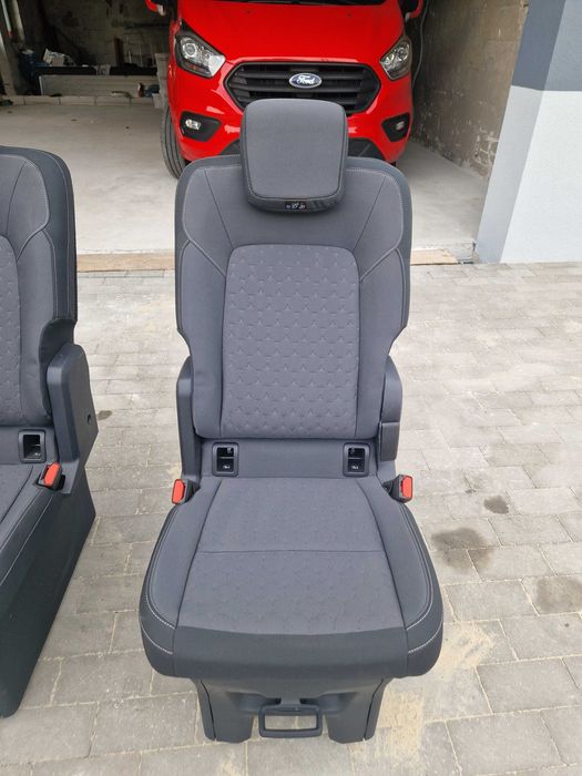 FOTELE FORD transit custom Tourneo 2024 trzeci rząd tył