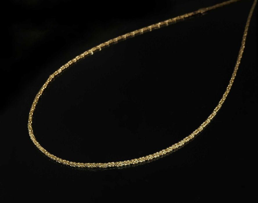 Złoto 585 - złoty łańcuszek królewski 50 cm 10,82 g Promocja -20 %%%%%%