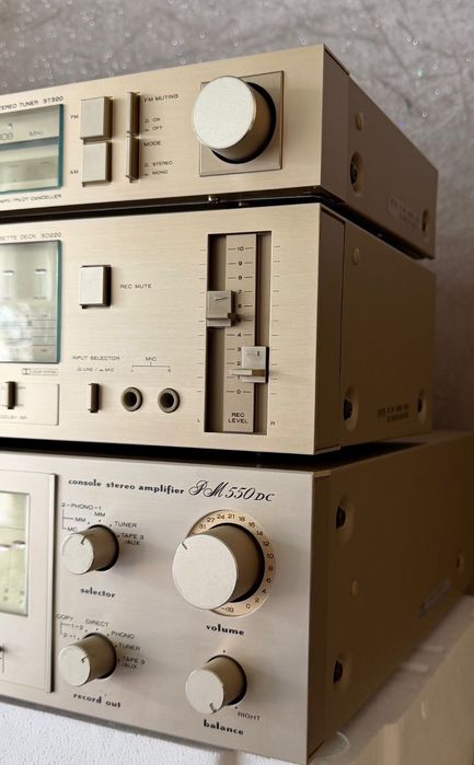 Złota Wieża Marantz Tower Vintage PM550DC + SD220 + ST320 + Gramofon!