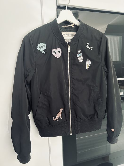 Kurtka czarna rozm 152