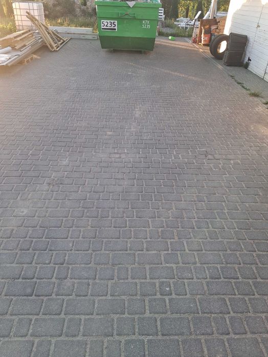 Wiata brama kostka brukowa