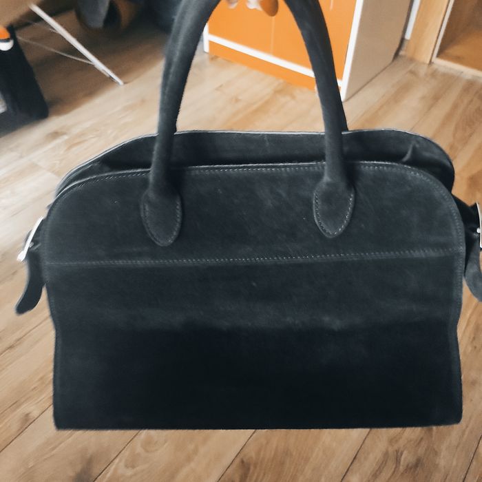 Włoska, czarna torba