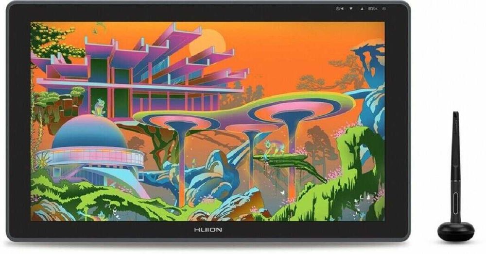 Tablet graficzny Huion Kamvas 22 Plus idealny STOJAK RYSIK 21,5''