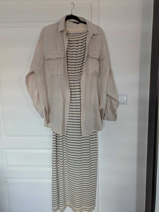 Sukienka tuba bez ramiączek,  M/L