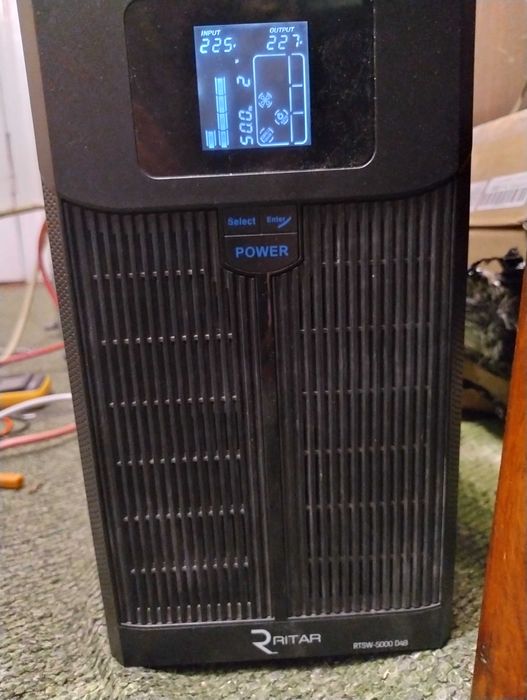 джерело безперебійного живлення (ДБЖ) Ritar RTSW-5000 D48.