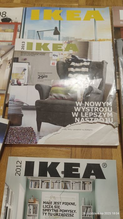 Katalogi Ikea 8 sztuk