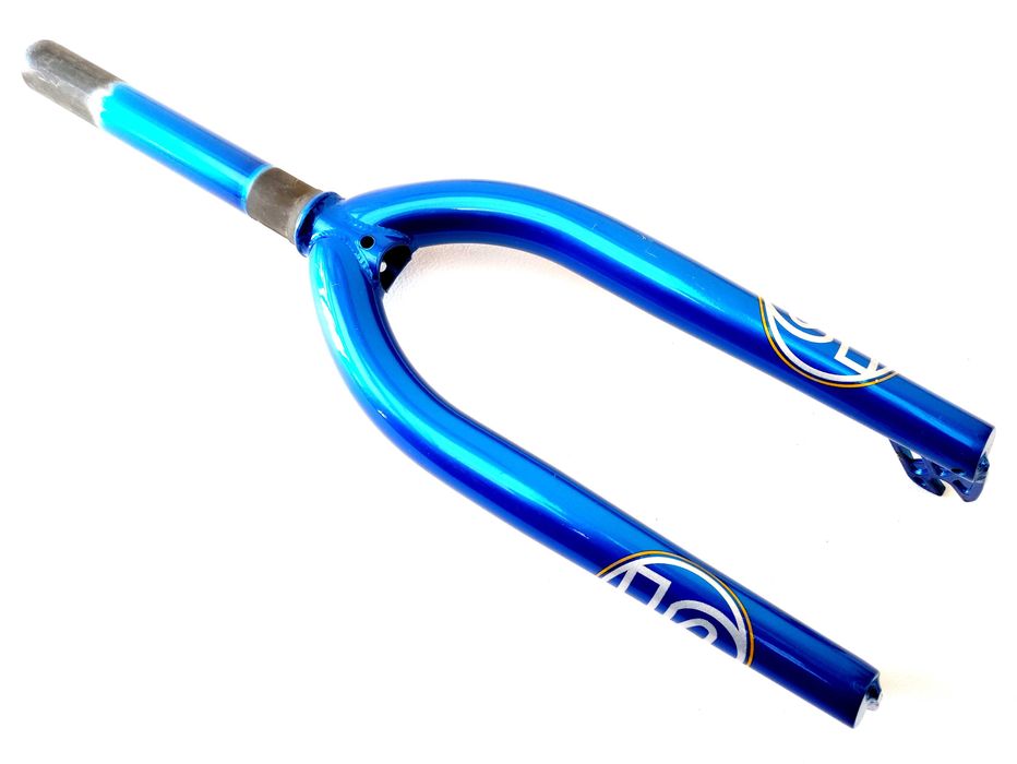 Nowy Lekki Widelec NOS GT Cr-Mo Freestyle BMX 1 1/8" 20" Niebieski