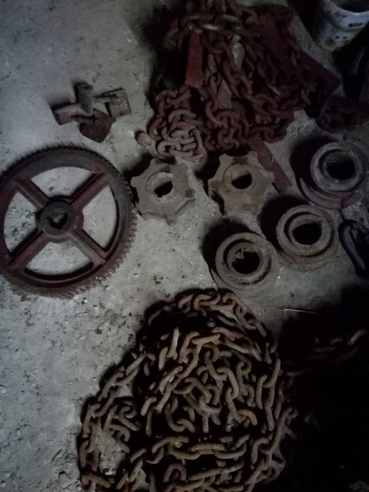 koła  ,osie, łańcuchy-kombajn buraczany