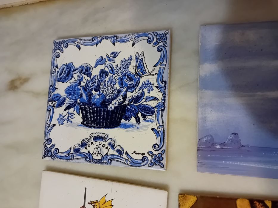 Conjunto de 10 Azulejos Antigos Diversos
