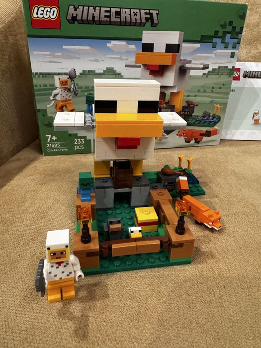 Lego Minecraft 21585 куряча ферма