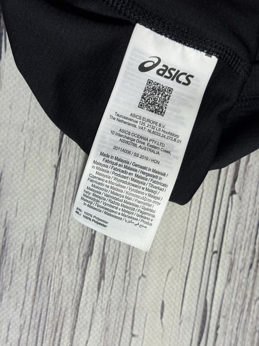 Футболка оригинал чёрная ASICS  размер L