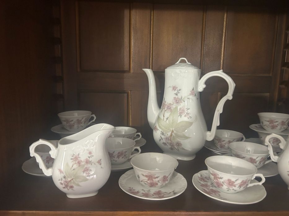Serviço chá de porcelana da Vista Alegre