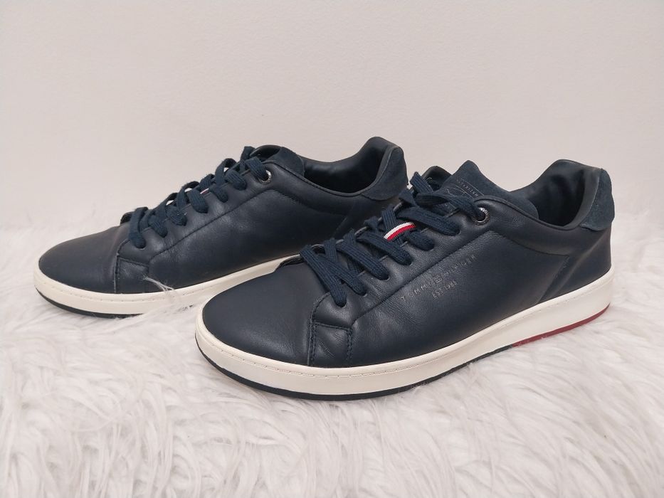 Sneakersy męskie Tommy Hilfiger rozm 41 skórzane
