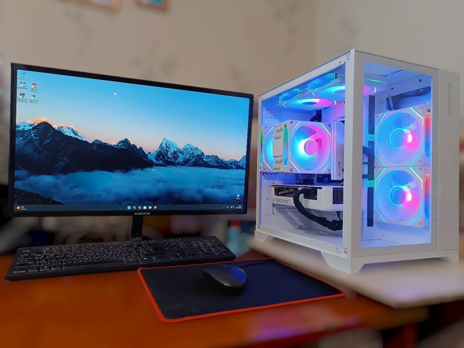 Топ! Новий комп'ютер RTX 5060 Ryzen 7 3700x ddr4 16Gb/512Gb