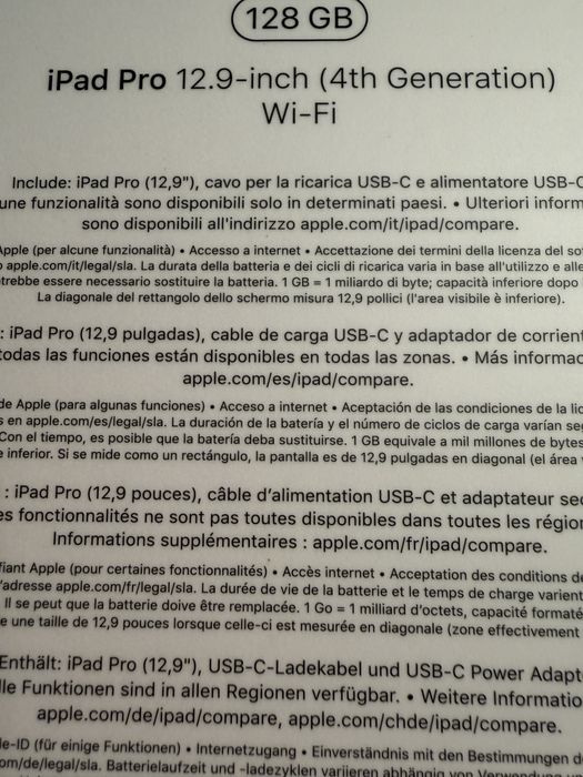 iPad Pro 12.9” 4.ª geração + Magic Keyboard