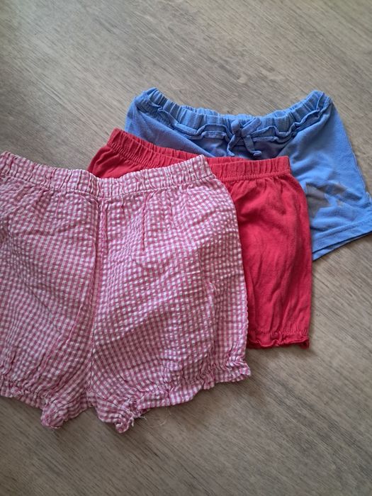 Spodenki  12 sztuk + 2 x ogrodniczki