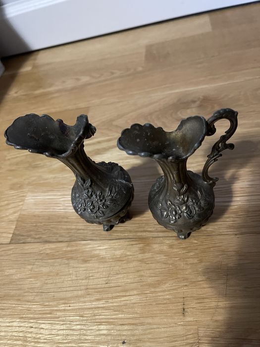 Dzbanki dzbanuszki antyk mosiądz mosiężne