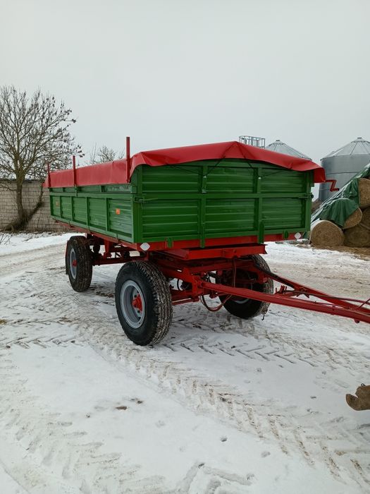 Przyczepa IFA HW 6011. 6 ton wywrotka