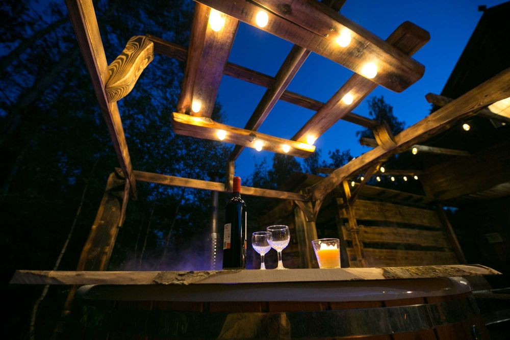 Domek SÓWKA w Lesie Jeziora BASEN Bilard Bania Sauna KASZUBY zapraszam