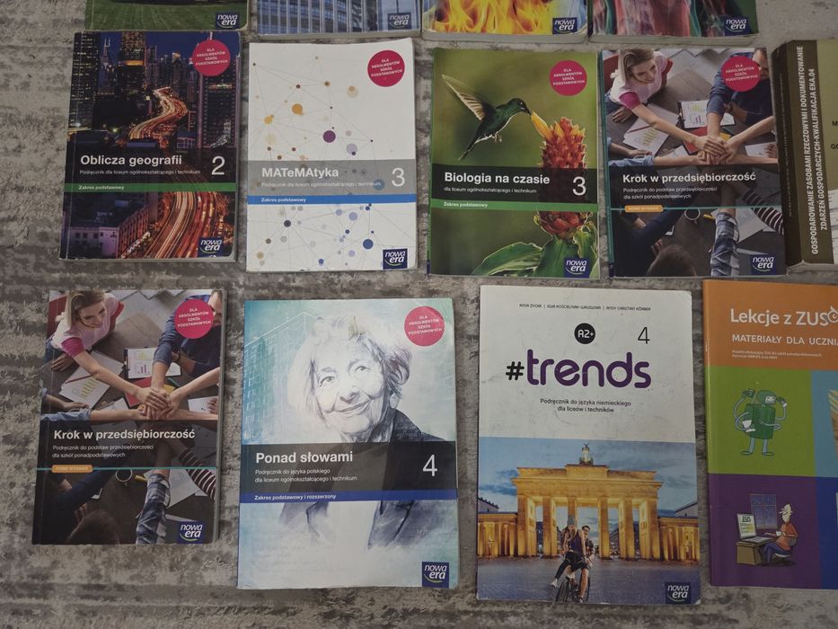 Książki Technikum i Liceum