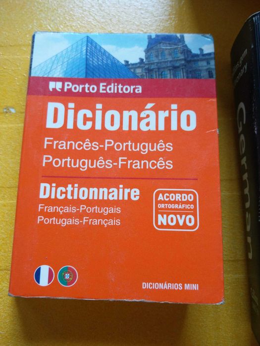 Conjunto de Livros e Dicionários de língua Alemã