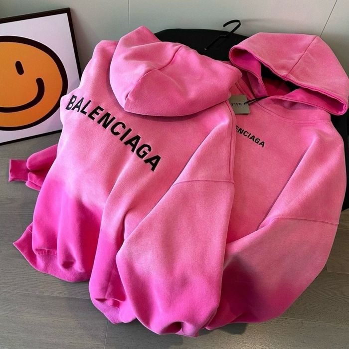 Худі Balenciaga pink | Жіноча рожева толстовка Баленсіага