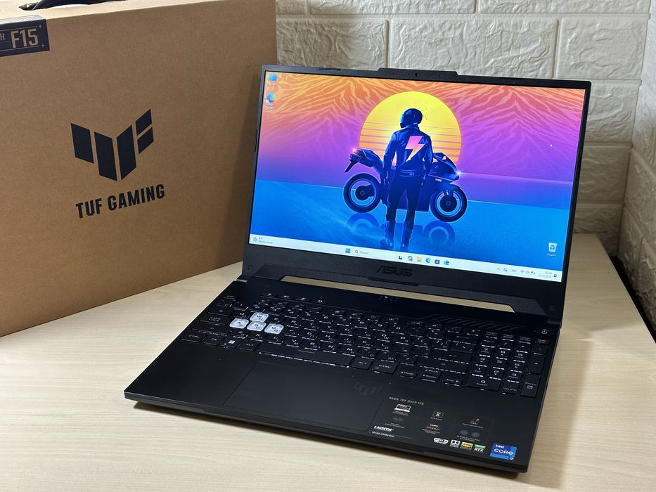 Новий! RTX 3050! i7-12650H! Asus Tuf F15, 16/512gb
