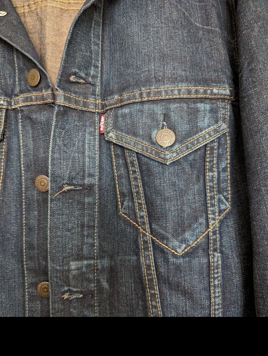 Джинсова куртка Levis розмір М 44-46