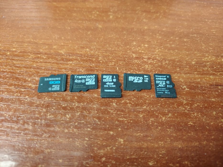 Флєшки micro sd  5шт - 500гр