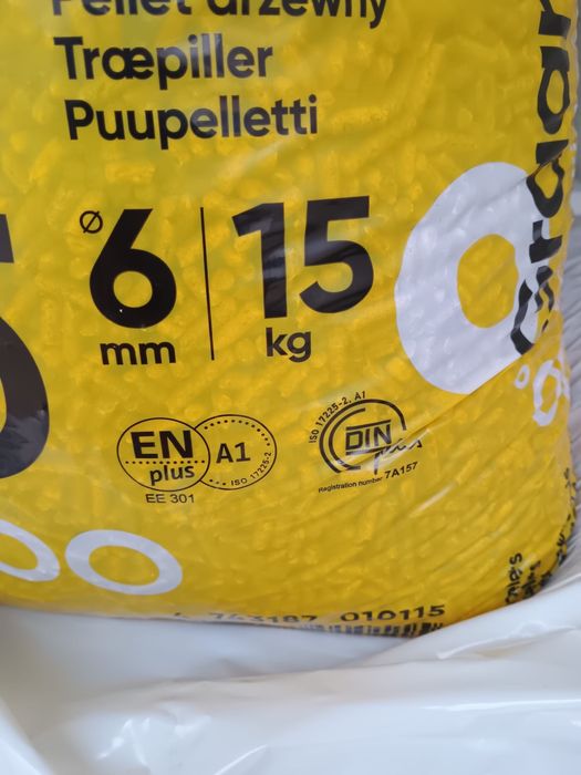 Certyfikowany Pellet A1 od ręki