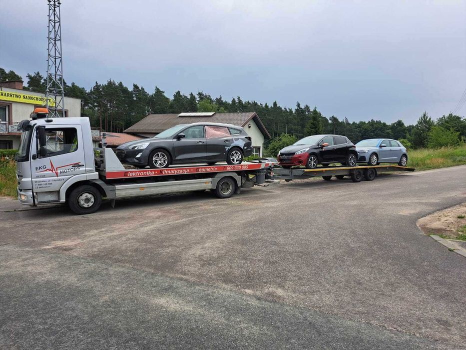 Pomoc Drogowa Holownik Laweta kamper transport pojazdów