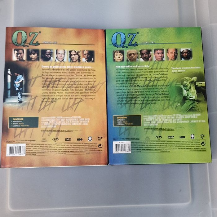 DVD OZ primeira e segunda séries 6 discos
