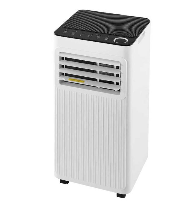 Ar condicionado portátil 9000 BTU, unidade de frio vertical 3 em 1 controlo remoto modos de frio/desumidificação/ventilador